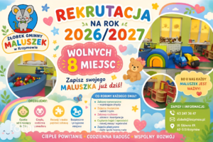 REKRUTACJA ŻŁOBEK 2026