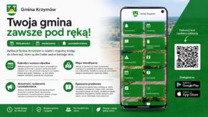 Aplikacja mobilna Gminy Krzymów