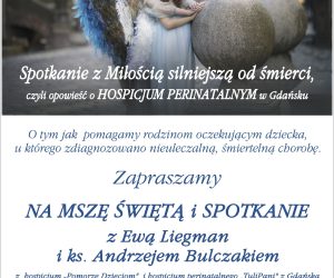 Zaproszenie na spotkanie do kościoła w Brzeźnie