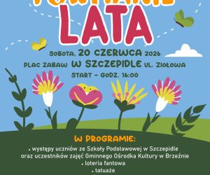 Festyn na powitanie lata w Szczepidle, 20 czerwca 2026 o 16:00. W programie występy, loteria, atrakcje i gastronomia